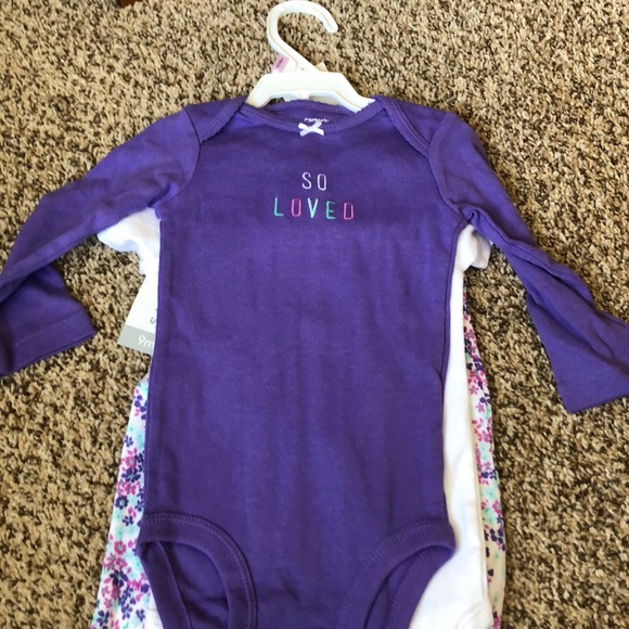 Carter's Other - Bnwt 9 mo Carter’s 3 piece set. Owls